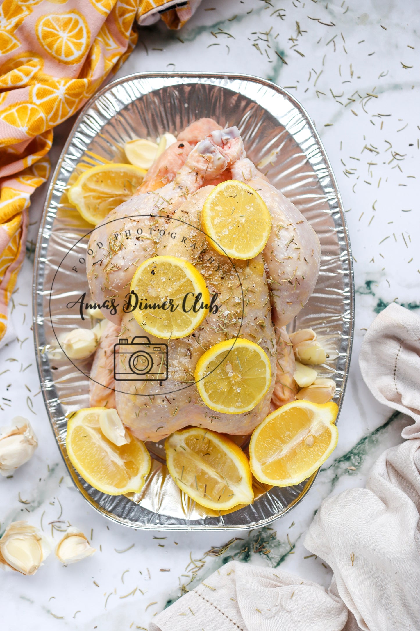 Lemon roasted chicken - exclusive set