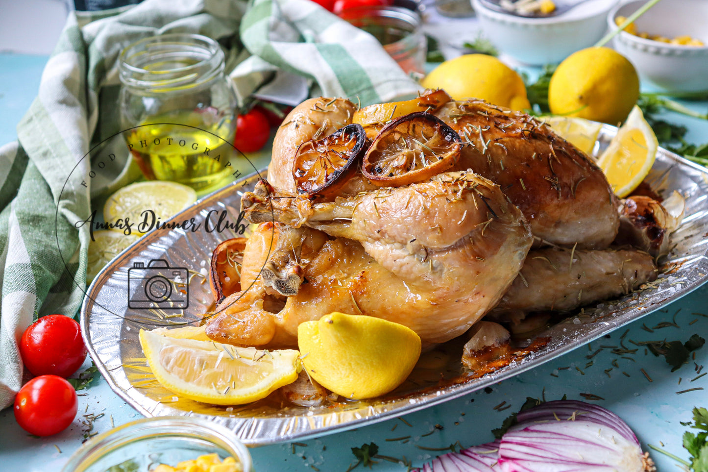 Lemon roasted chicken - exclusive set