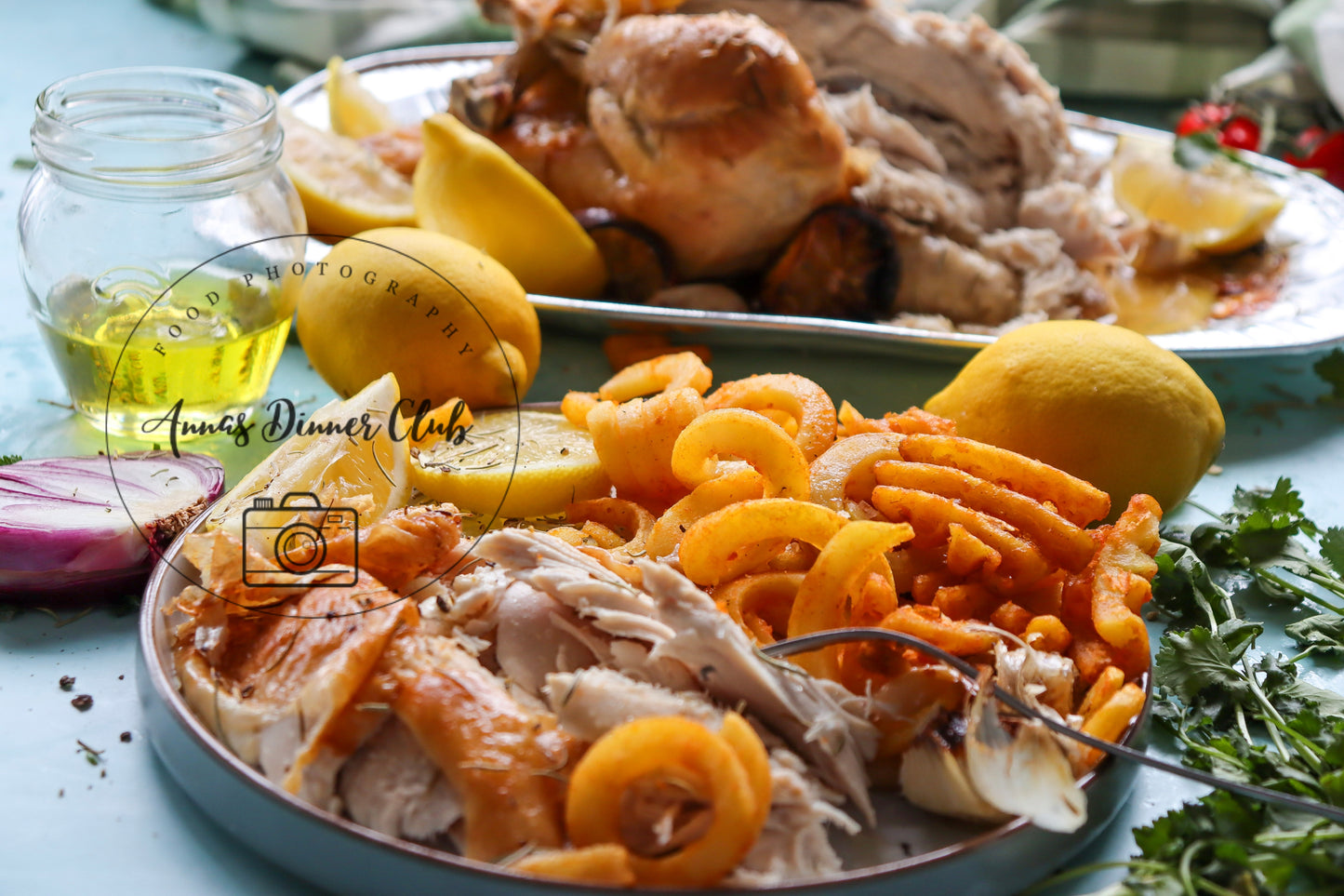 Lemon roasted chicken - exclusive set
