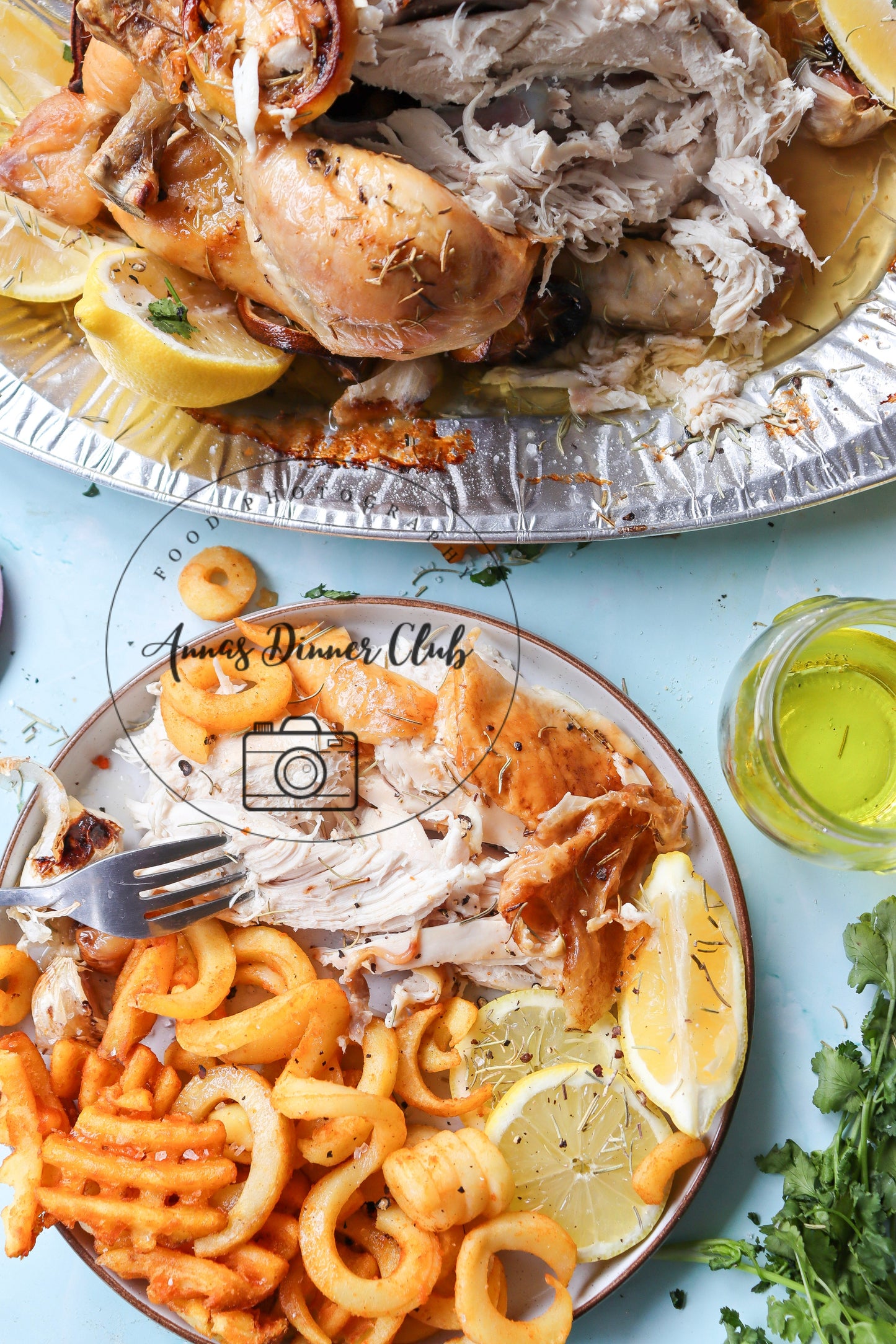 Lemon roasted chicken - exclusive set