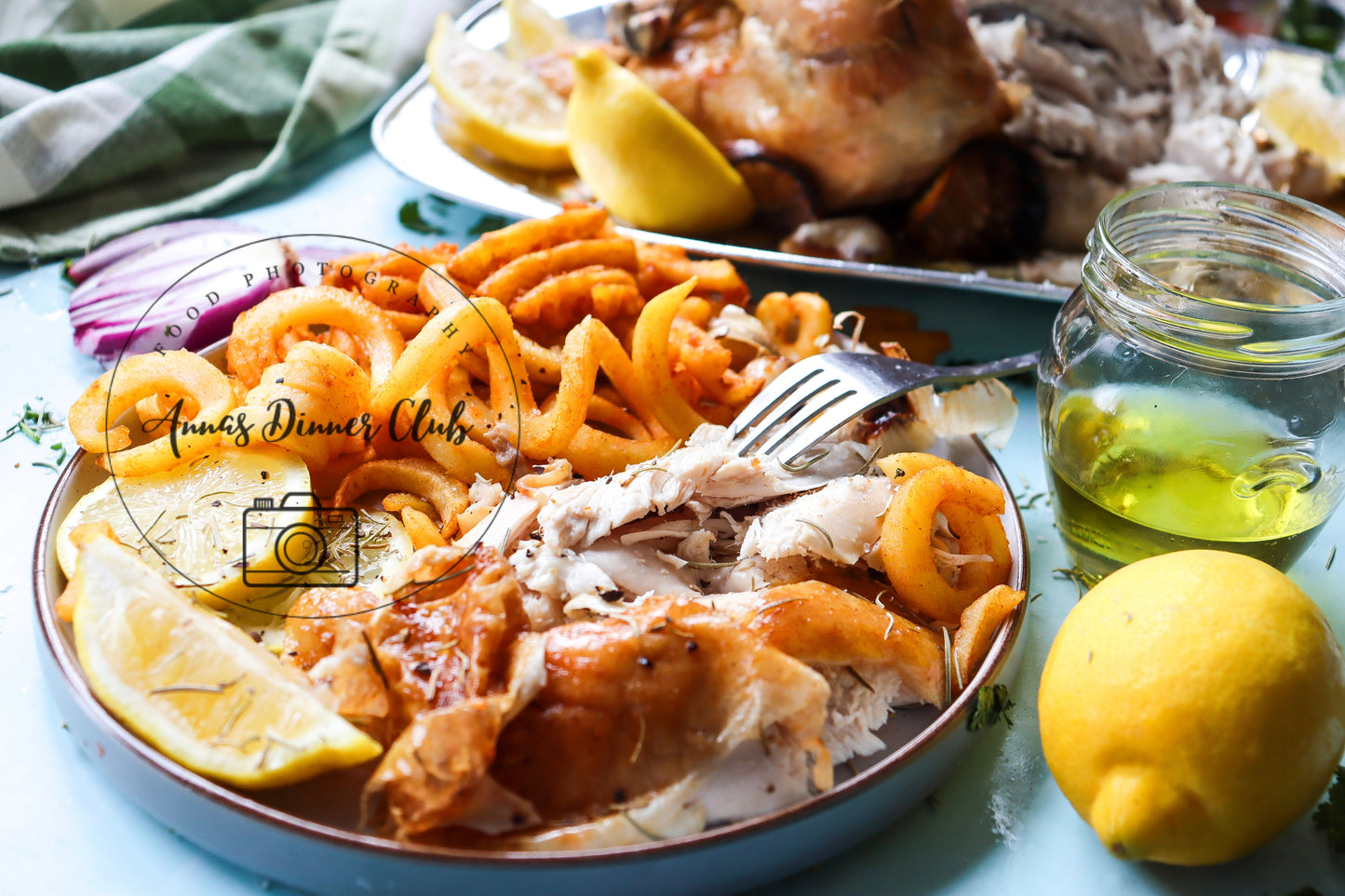 Lemon roasted chicken - exclusive set