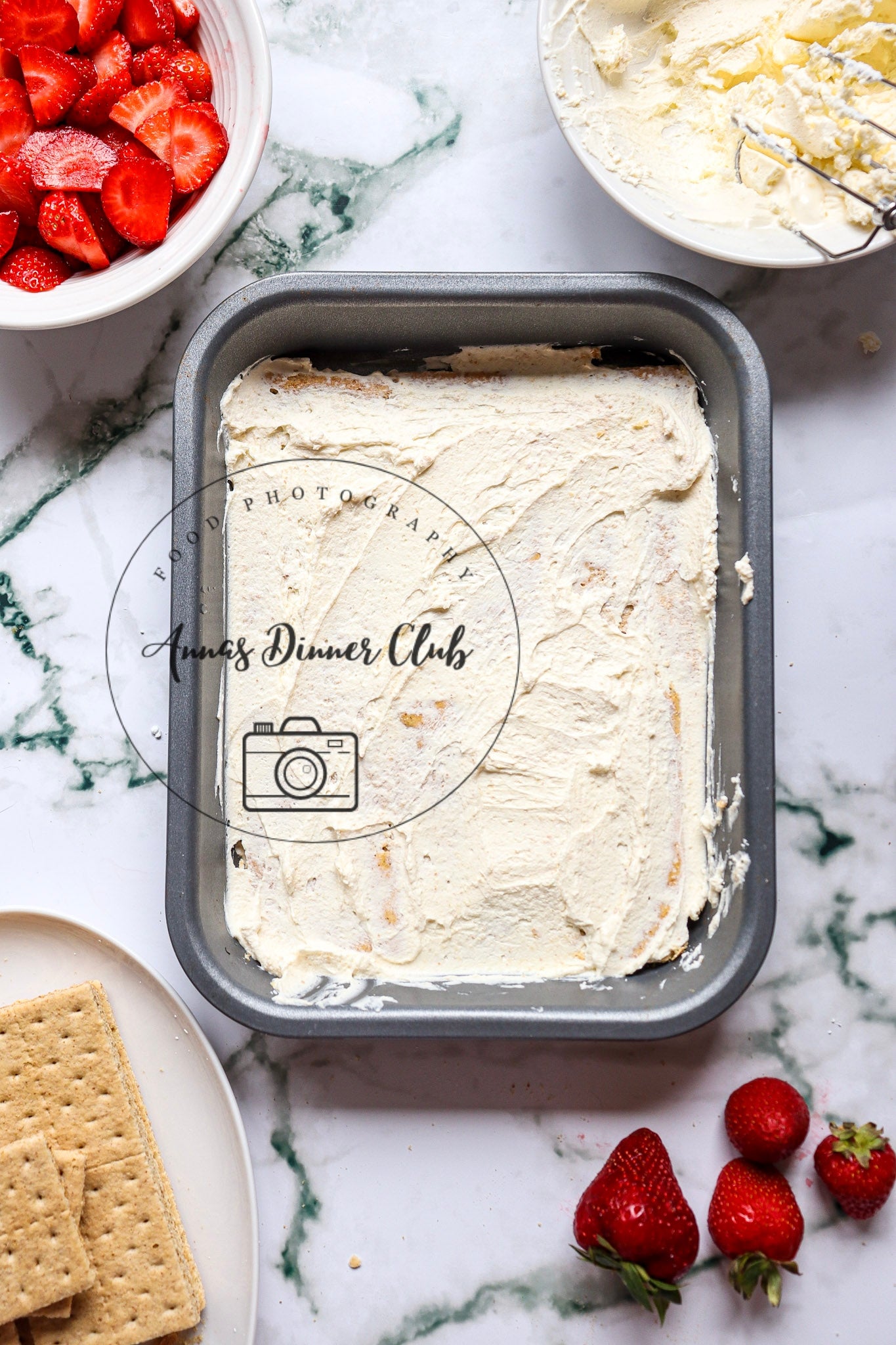 Strawberry Ice box cake  - exclusive set