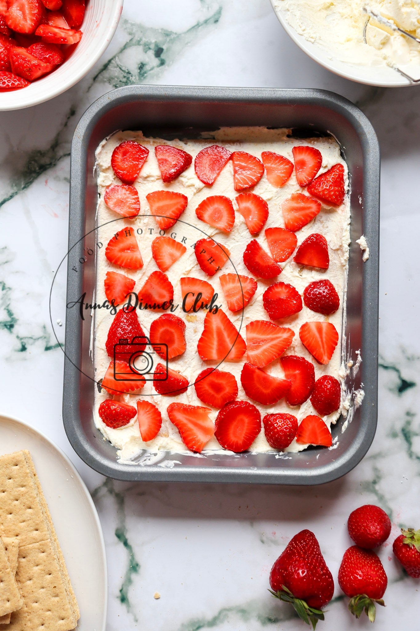 Strawberry Ice box cake  - exclusive set