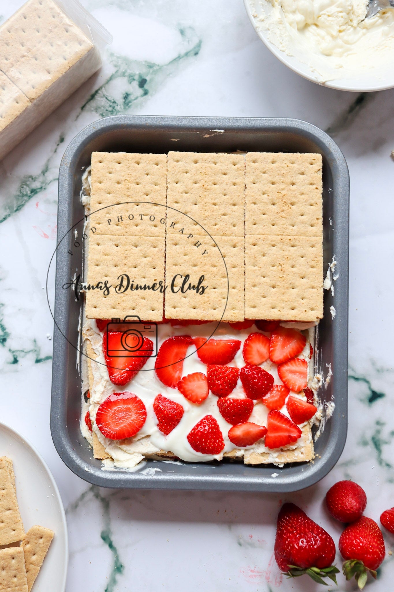 Strawberry Ice box cake  - exclusive set