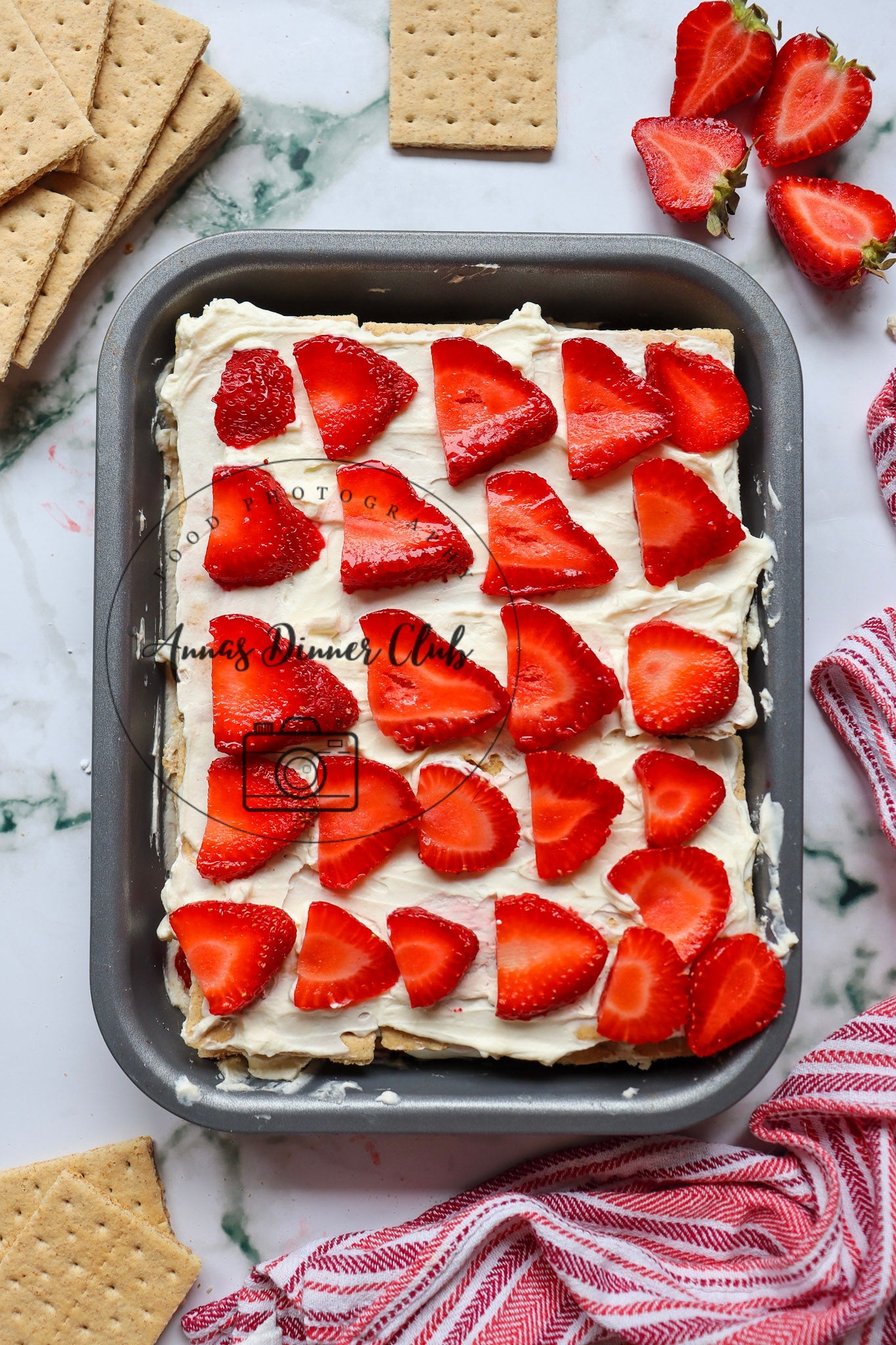 Strawberry Ice box cake  - exclusive set