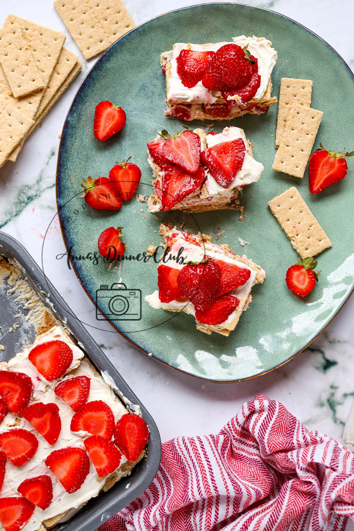 Strawberry Ice box cake  - exclusive set