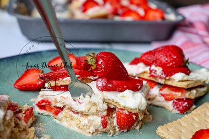Strawberry Ice box cake  - exclusive set