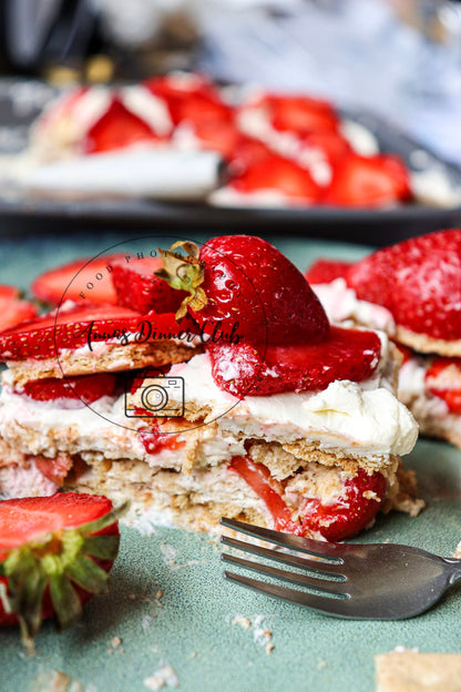 Strawberry Ice box cake  - exclusive set