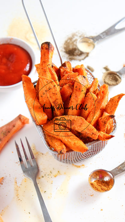 Air Fryer Sweet Potato Fries PLR set