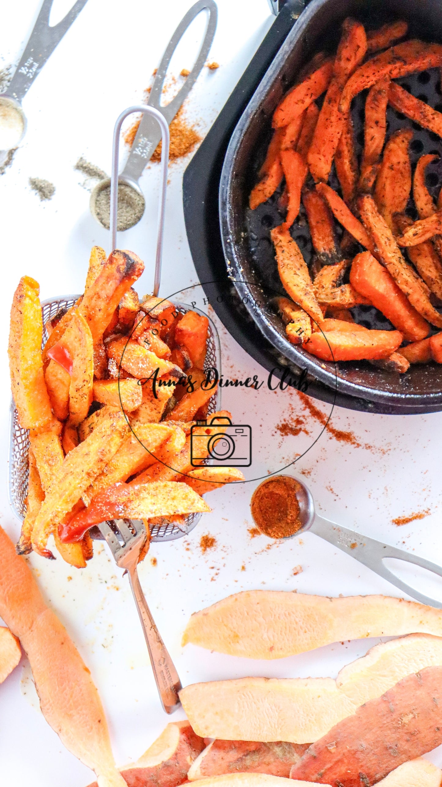 Air Fryer Sweet Potato Fries PLR set