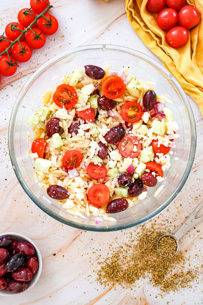 Mediterranean orzo  salad - semi exclusive set 1