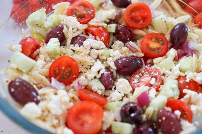 Mediterranean orzo  salad - semi exclusive set 1