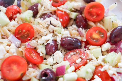 Mediterranean orzo  salad - semi exclusive set 1
