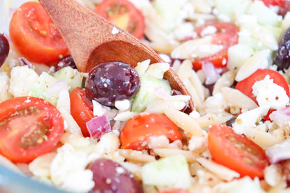 Mediterranean orzo  salad - semi exclusive set 1