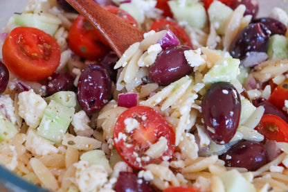 Mediterranean orzo  salad - semi exclusive set 1