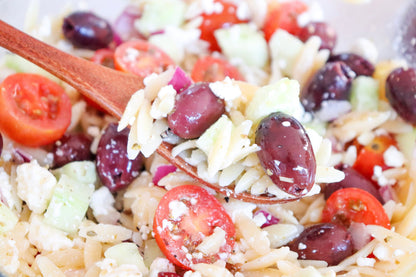 Mediterranean orzo  salad - semi exclusive set 1