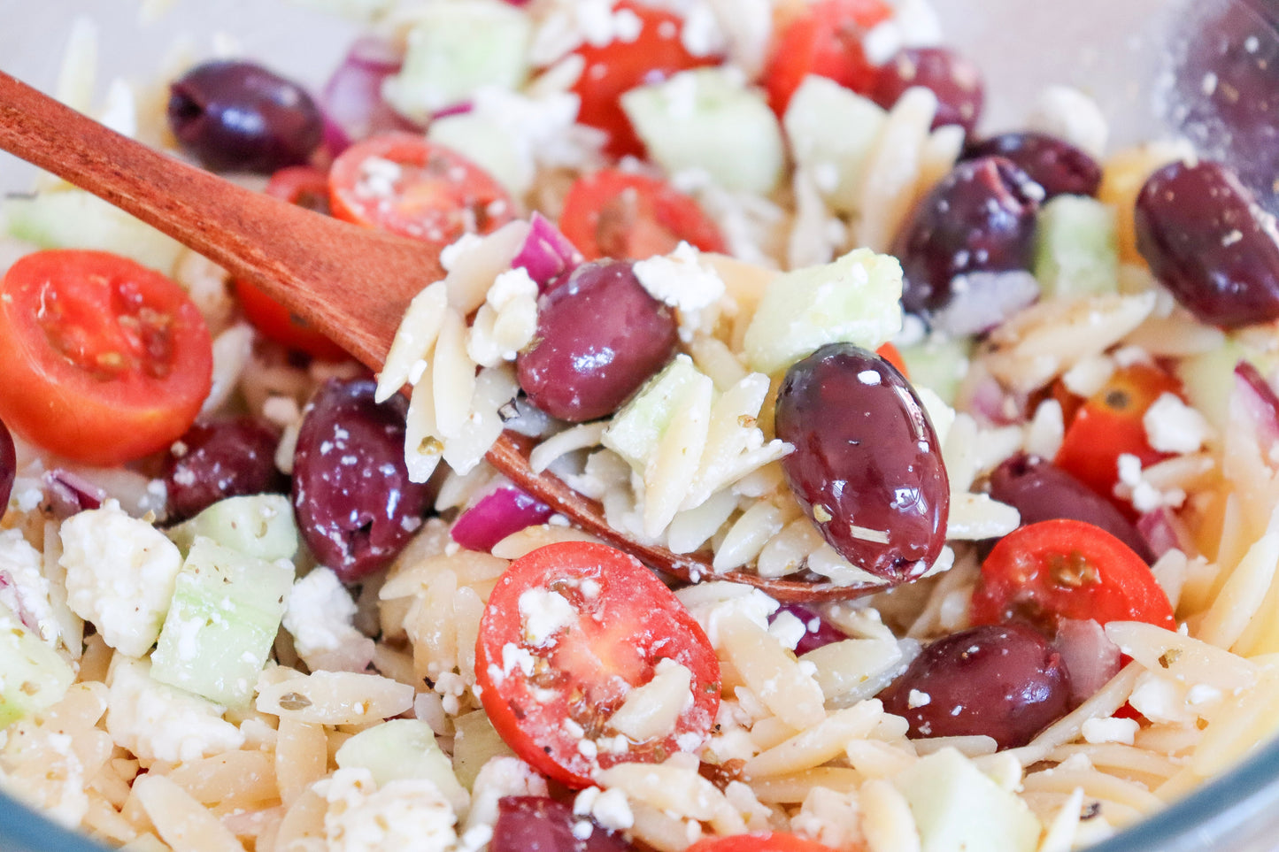 Mediterranean orzo  salad - semi exclusive set 1