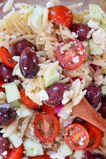 Mediterranean orzo  salad - semi exclusive set 1