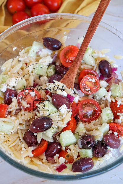 Mediterranean orzo  salad - semi exclusive set 1