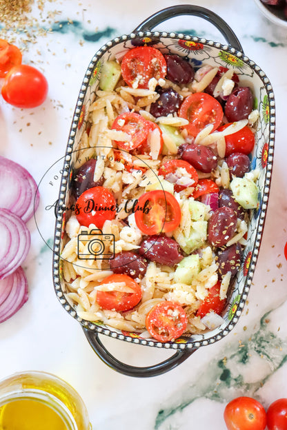 Mediterranean orzo  salad - semi exclusive set 2