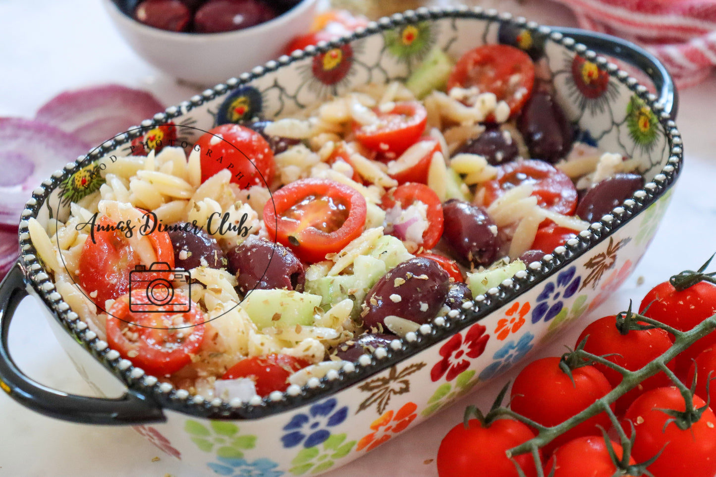 Mediterranean orzo  salad - semi exclusive set 2