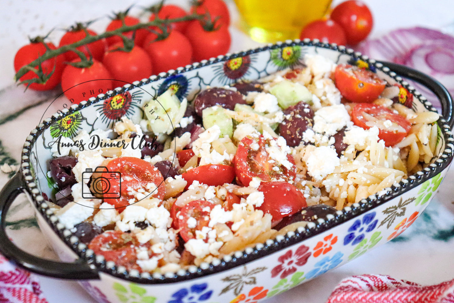 Mediterranean orzo  salad - semi exclusive set 2
