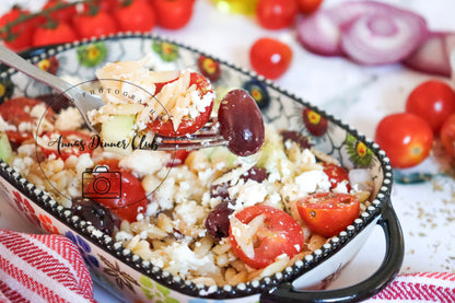 Mediterranean orzo  salad - semi exclusive set 2