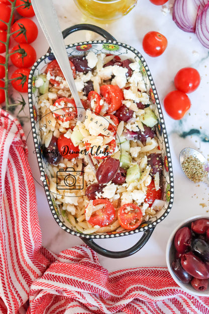 Mediterranean orzo  salad - semi exclusive set 2