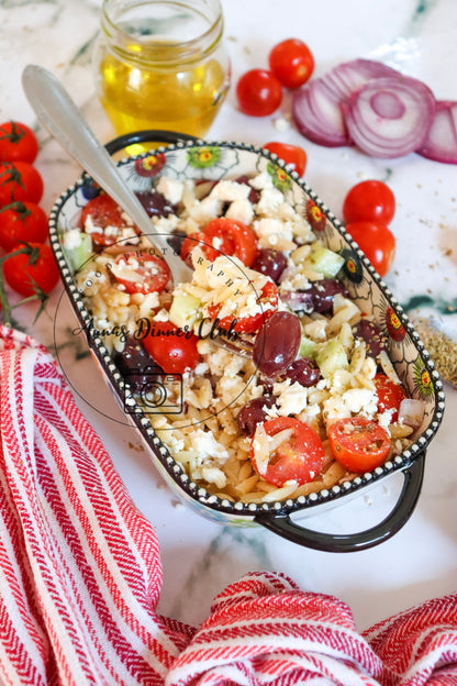 Mediterranean orzo  salad - semi exclusive set 2