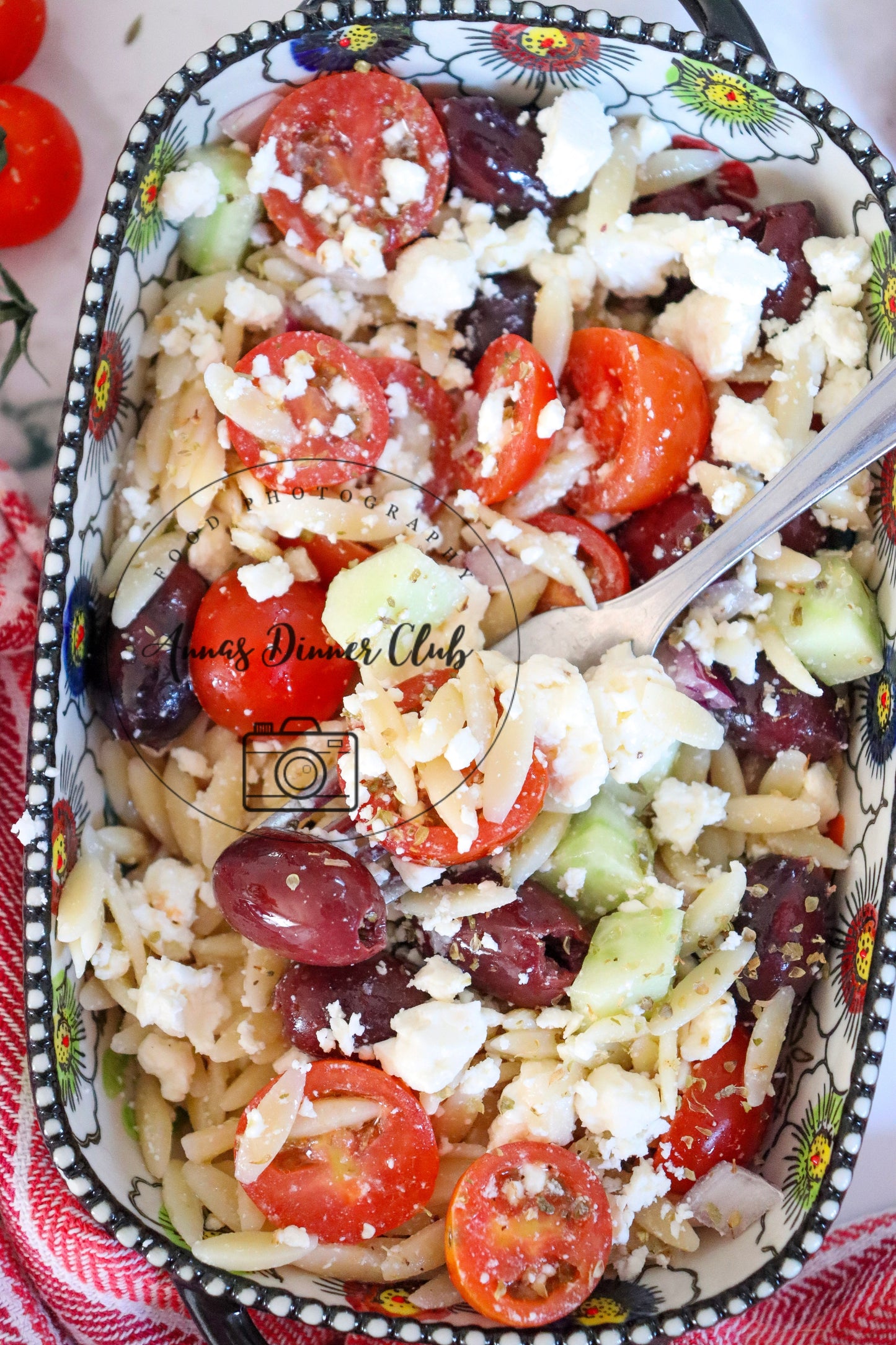 Mediterranean orzo  salad - semi exclusive set 2