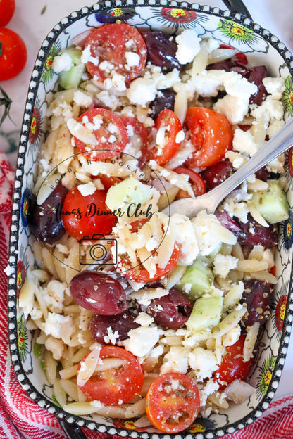 Mediterranean orzo  salad - semi exclusive set 2