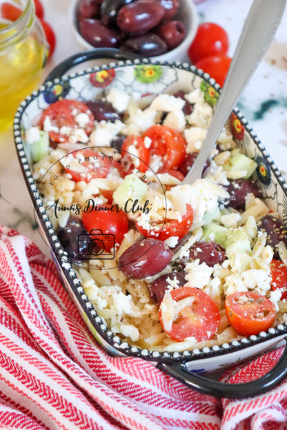 Mediterranean orzo  salad - semi exclusive set 2