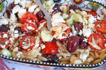 Mediterranean orzo  salad - semi exclusive set 2
