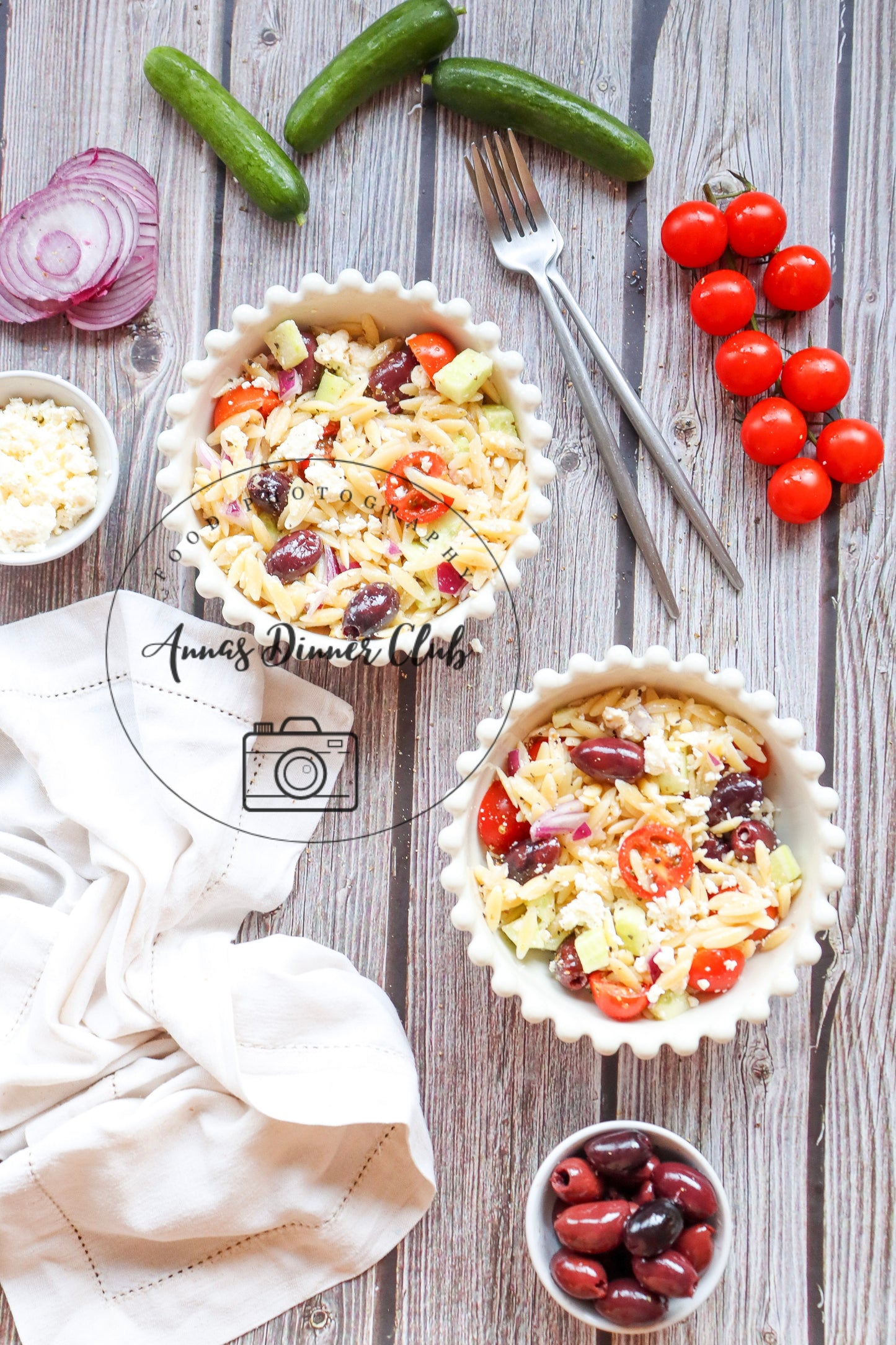 Mediterranean orzo  salad - semi exclusive set 3