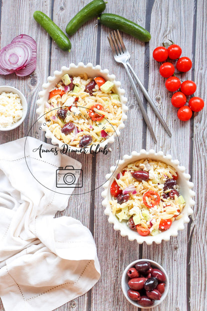 Mediterranean orzo  salad - semi exclusive set 3