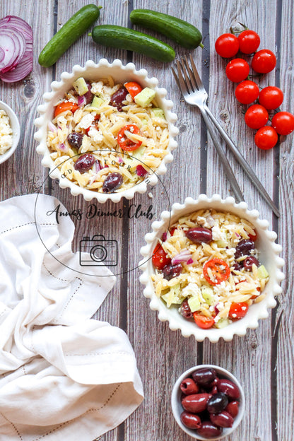 Mediterranean orzo  salad - semi exclusive set 3