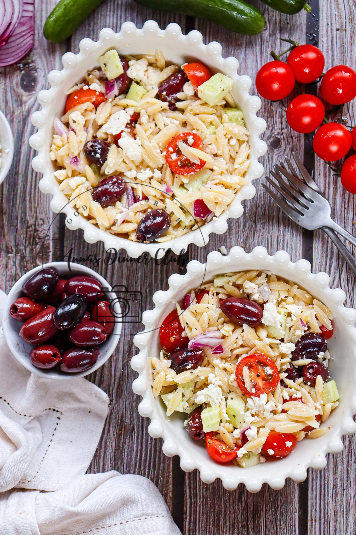 Mediterranean orzo  salad - semi exclusive set 3