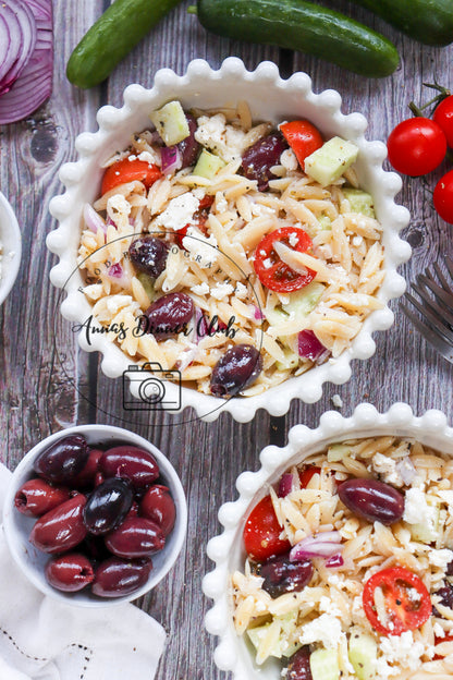 Mediterranean orzo  salad - semi exclusive set 3
