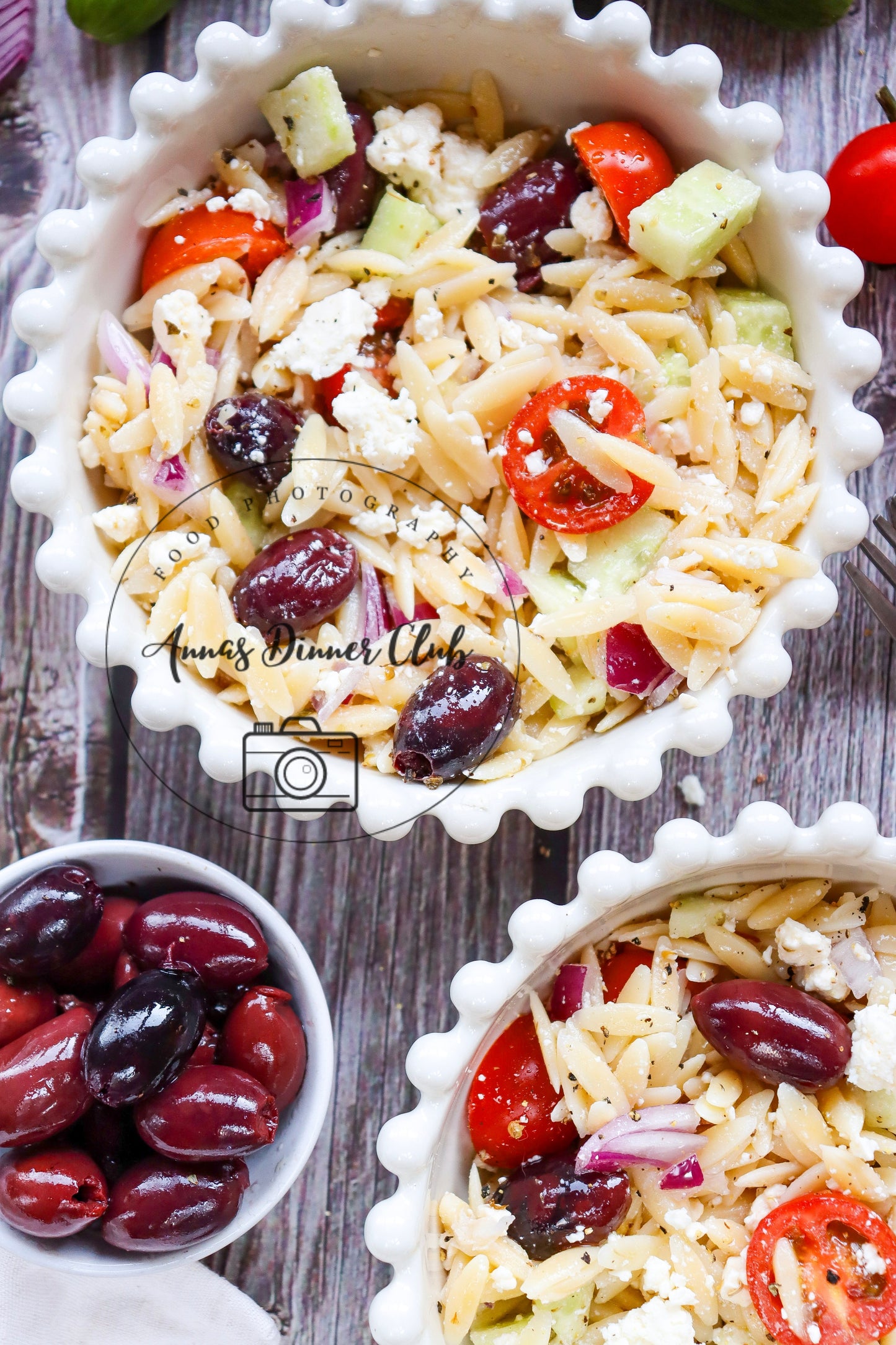 Mediterranean orzo  salad - semi exclusive set 3