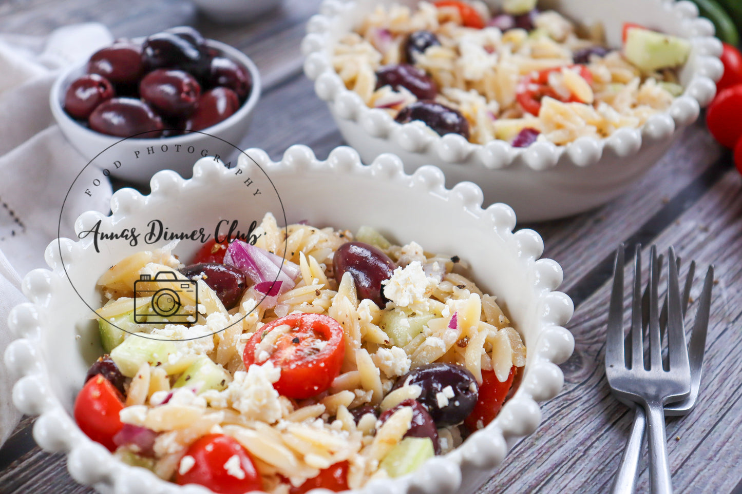 Mediterranean orzo  salad - semi exclusive set 3