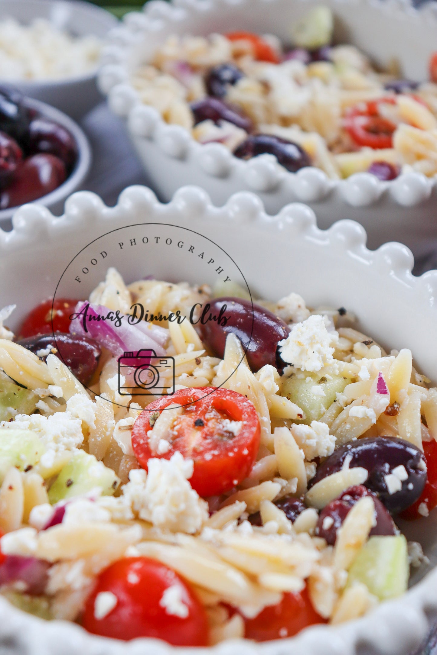 Mediterranean orzo  salad - semi exclusive set 3