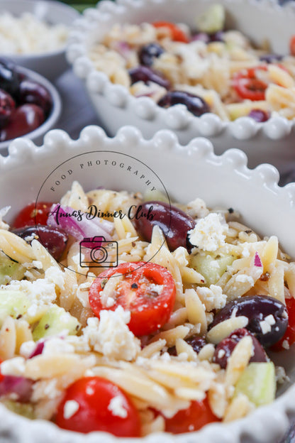 Mediterranean orzo  salad - semi exclusive set 3
