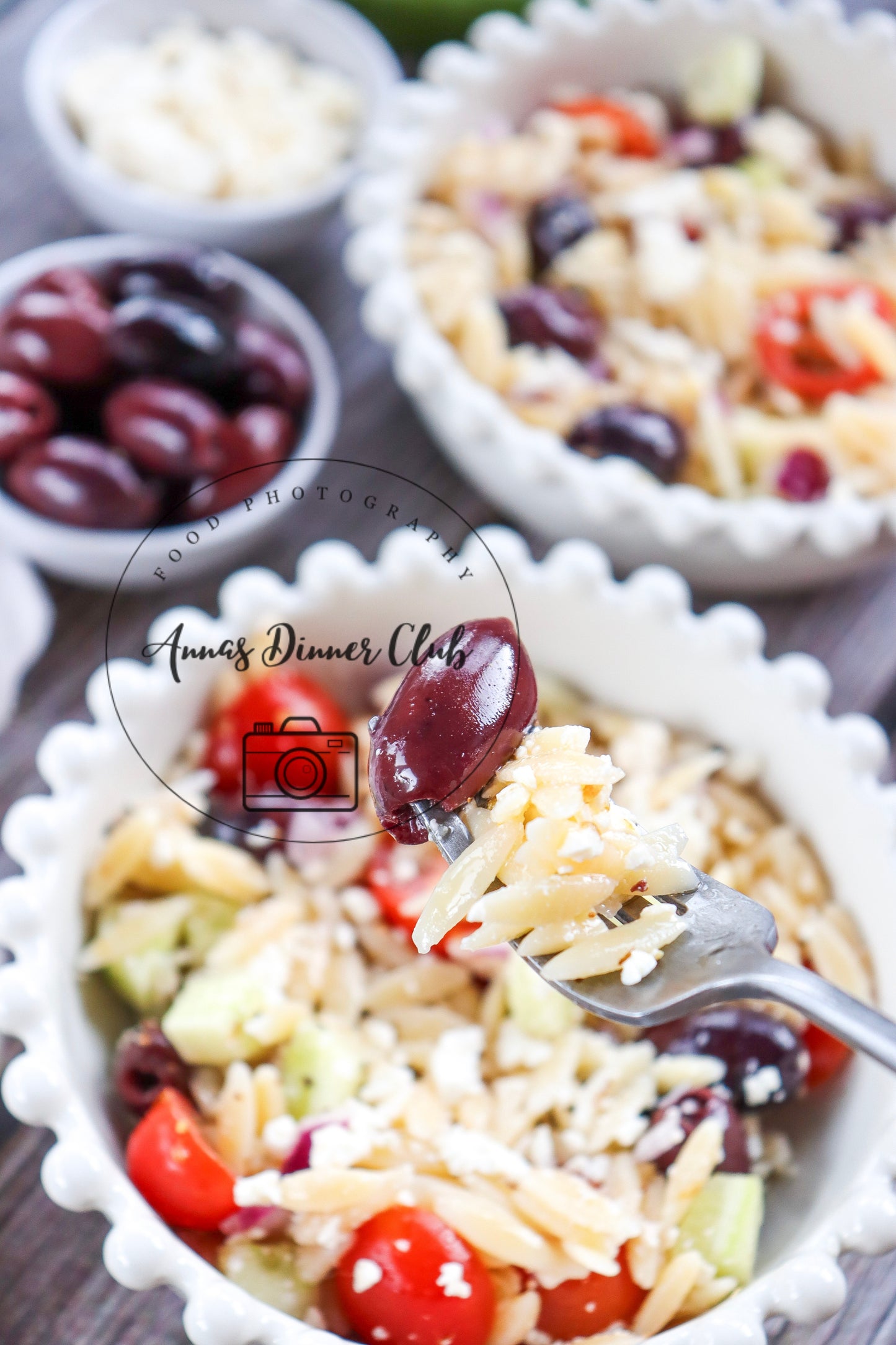 Mediterranean orzo  salad - semi exclusive set 3