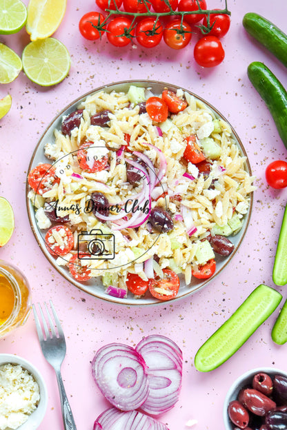 Mediterranean orzo  salad - semi exclusive set 4