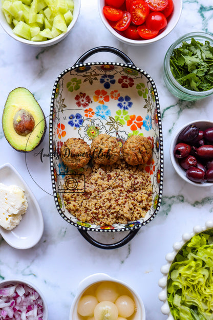 Mediterranean falafel bowl -limited PLR set