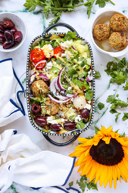 Mediterranean falafel bowl -limited PLR set