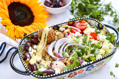 Mediterranean falafel bowl -limited PLR set