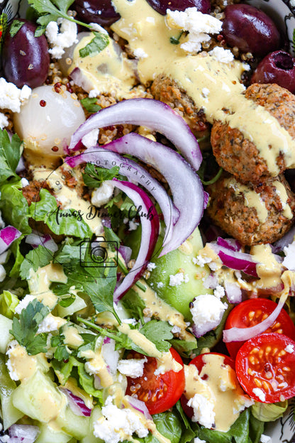 Mediterranean falafel bowl -limited PLR set