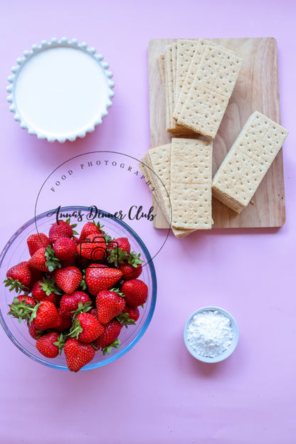 Strawberry Ice box cake  - exclusive set