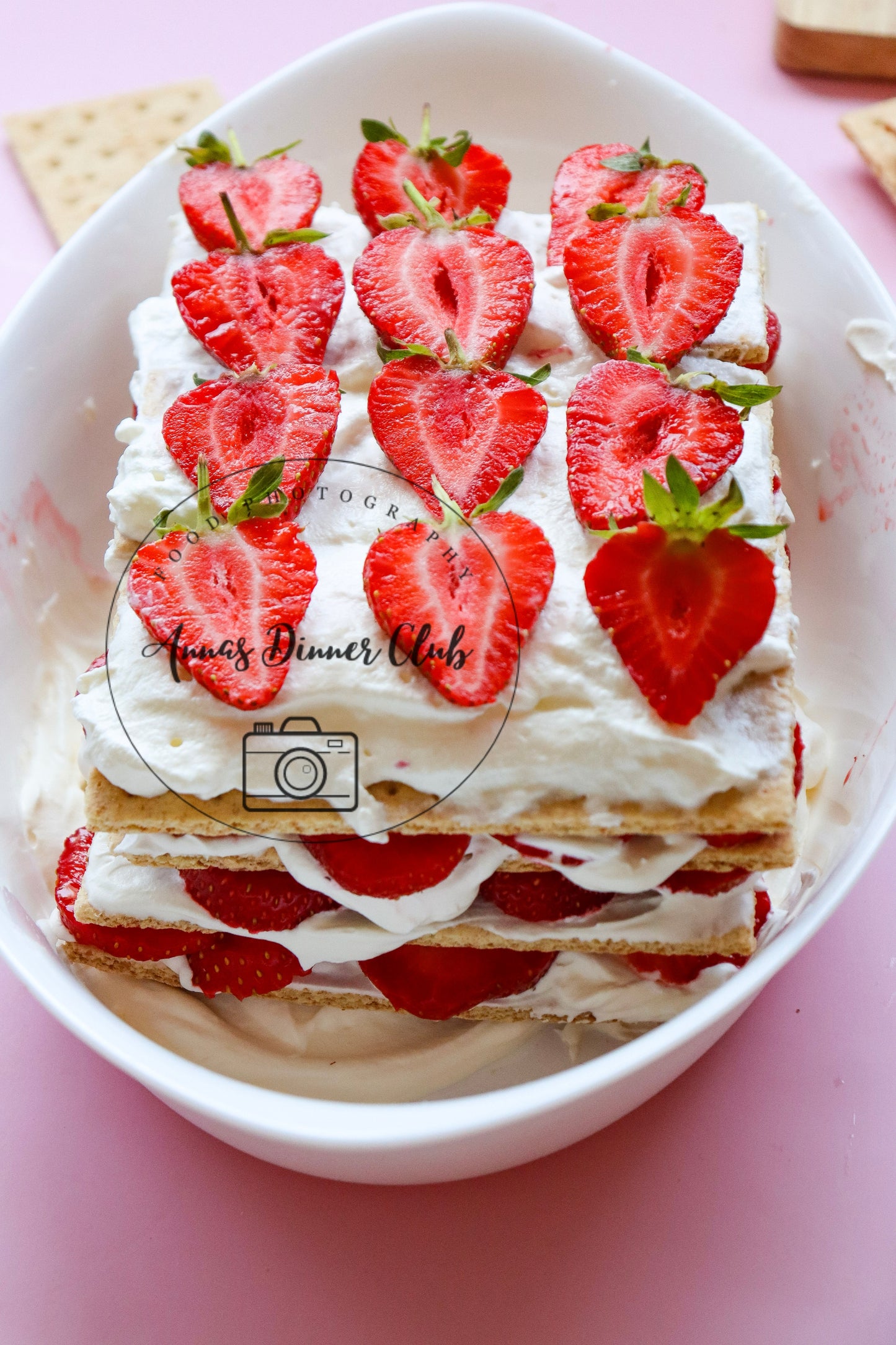 Strawberry Ice box cake  - exclusive set